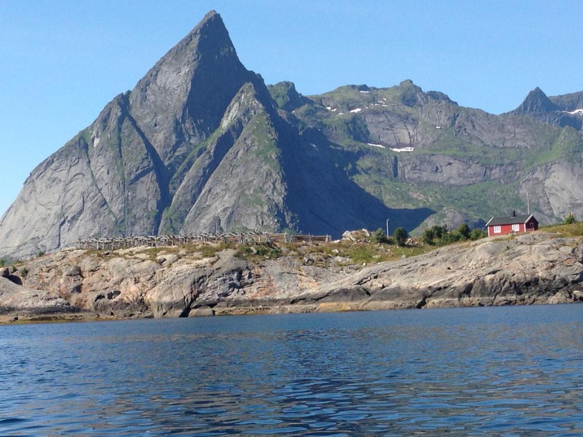 Rorbua Pa Toppoya Reine Exteriör bild